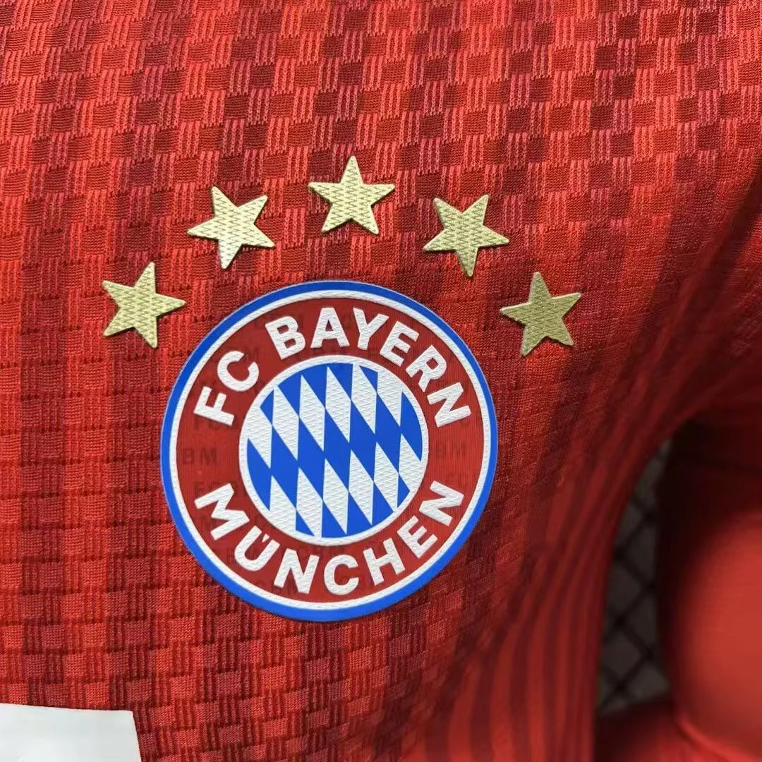 2026-27 Bayern Munich Home Long Sleeve Jersey - Player Edition view 5