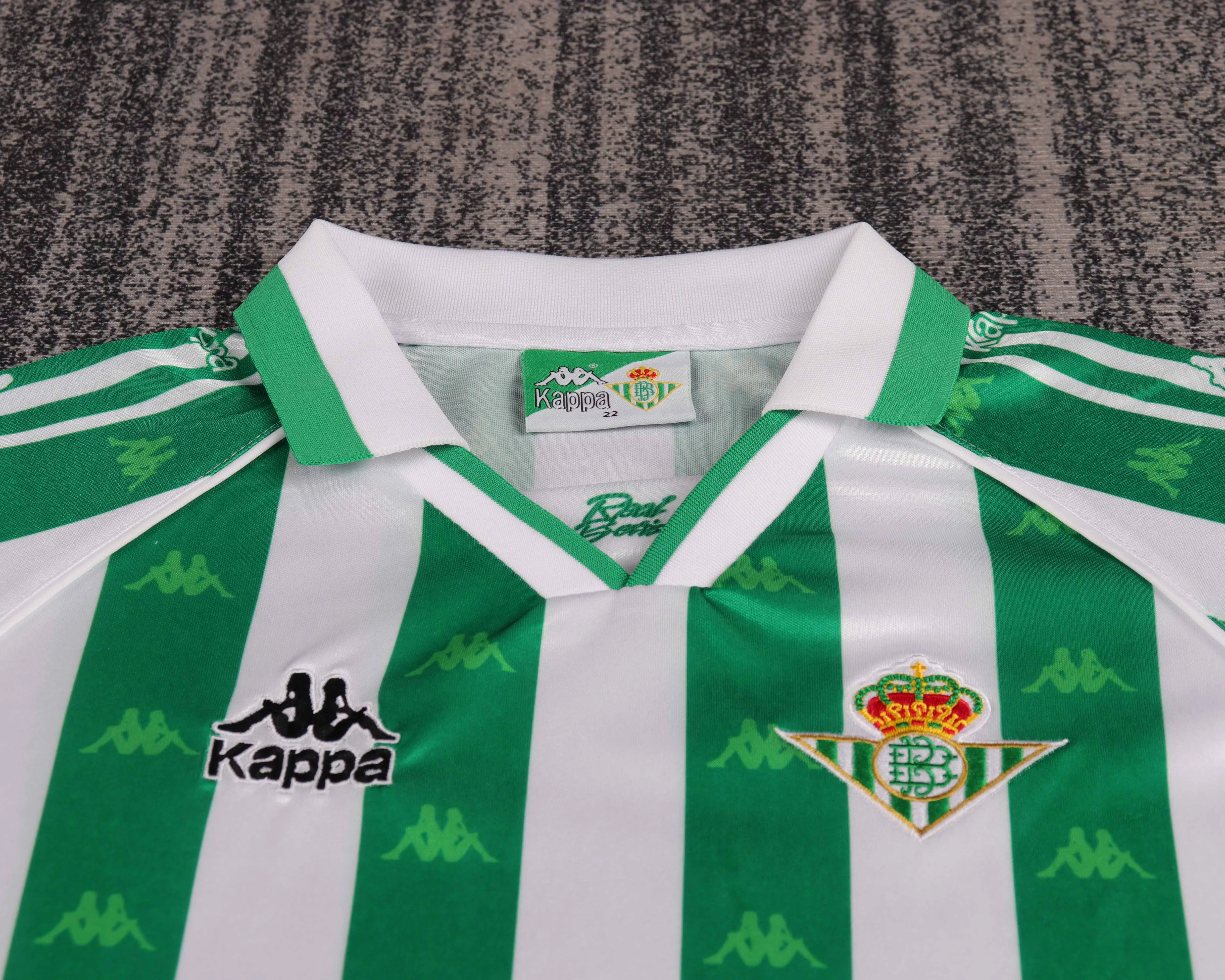 1995-97 Real Betis Home Retro Shirt - Kids view 6