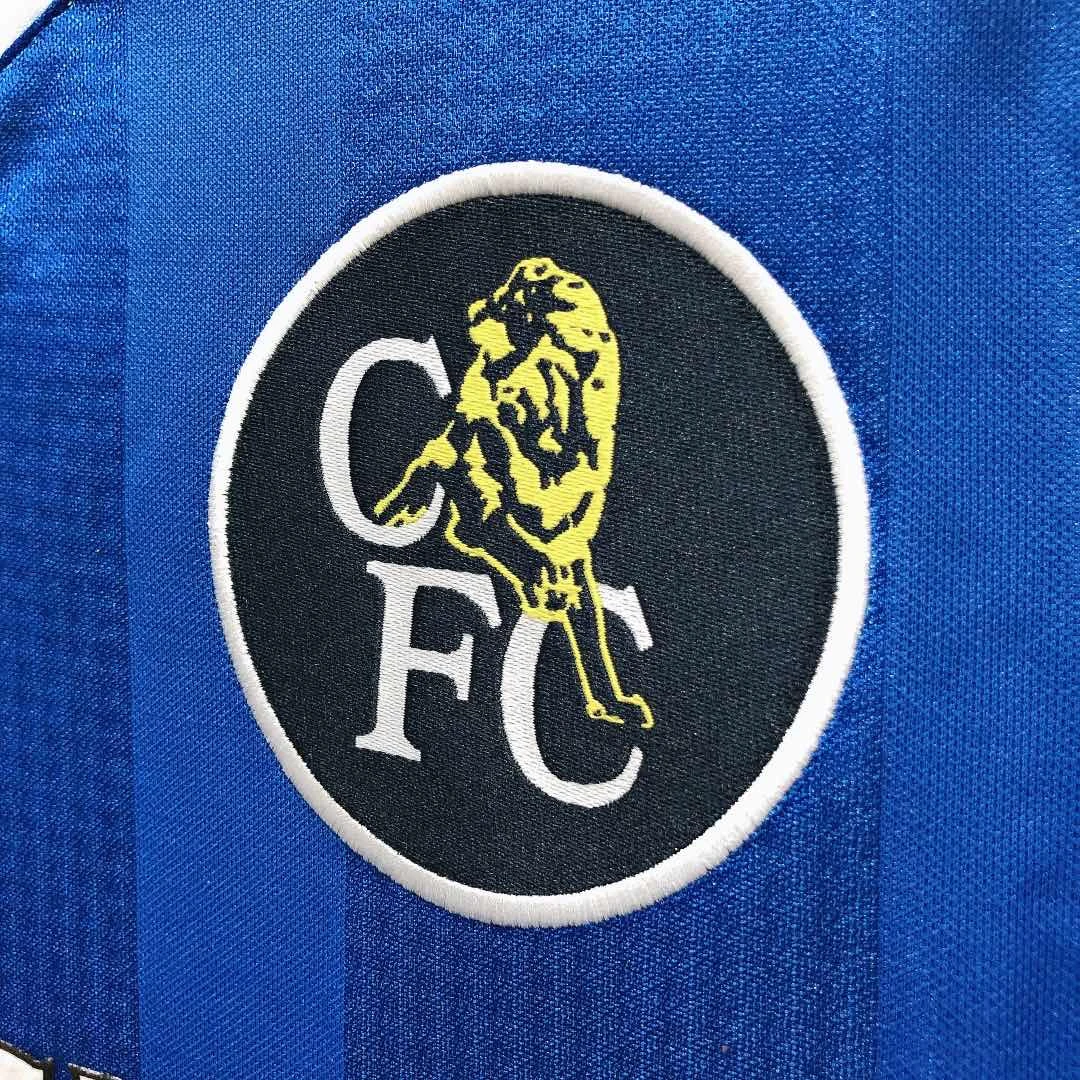 1997-99 Chelsea Home Retro Shirt view 7