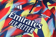 2025-26 Arsenal Camouflage Half-Pull Training Jersey view 11