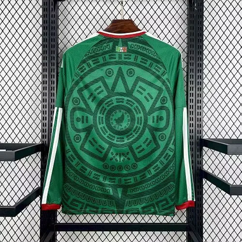 2026 Mexico Long-Sleeve Home Jersey - Fan Edition view 2