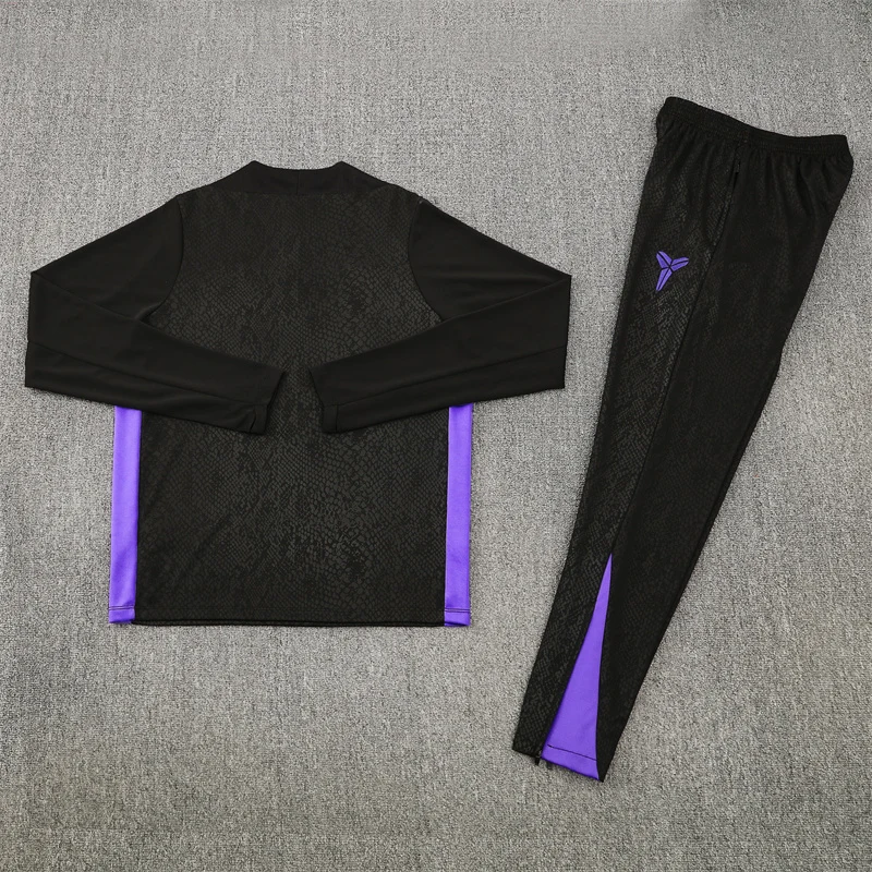2025-26 Barcelona Black Half-Zip Training Jersey view 18