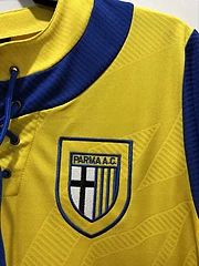 1993-95 Parma yellow retro jersey view 8
