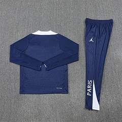 2025-26 Paris Saint-Germain Royal Blue Half-Dress Training Jersey view 15
