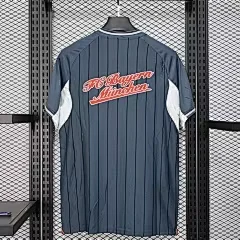 2025-26 Bayern Munich Casual Baseball Jersey view 2