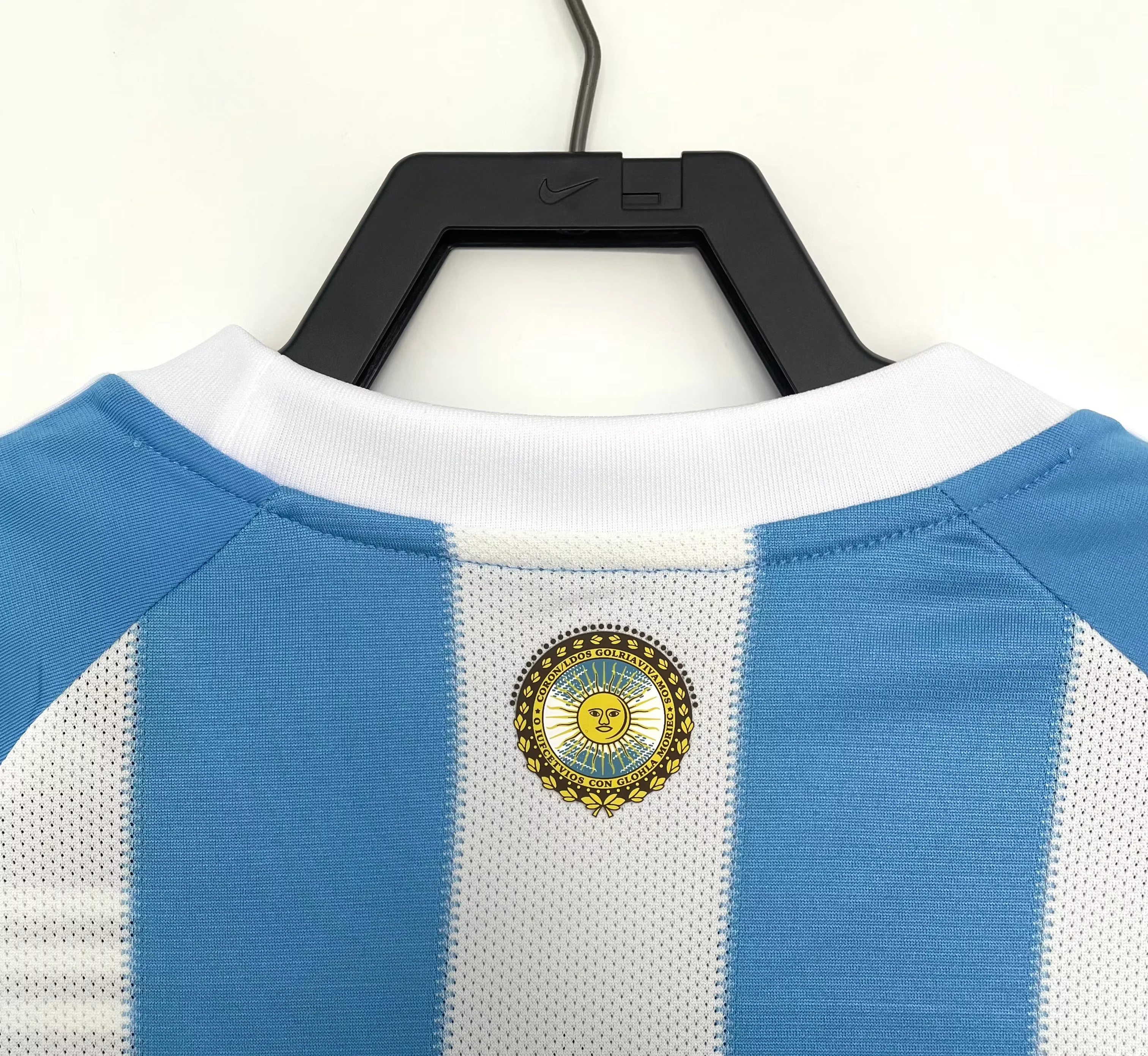2010 Argentina Home Retro Jersey view 8