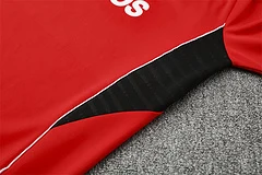 2025-26 Manchester United Red Half-Pull Training Jersey view 6