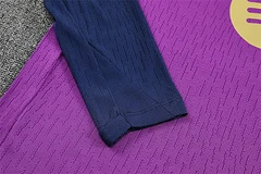 2025-26 Barcelona Purple Half-Dress Training Jersey view 9