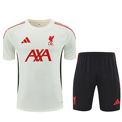 2025-26 Liverpool FC off-white short-sleeved training jersey view 19