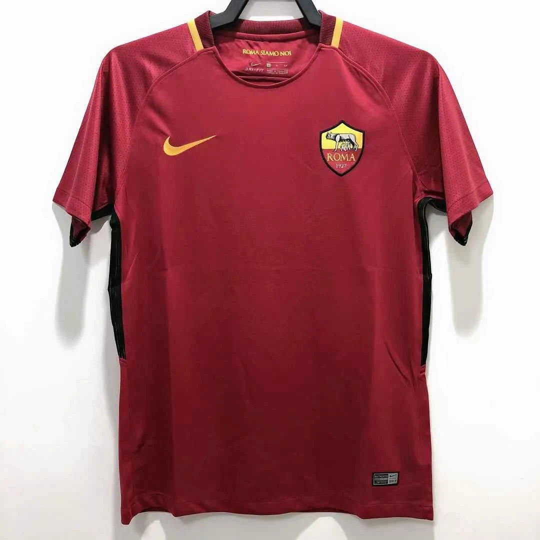 2017-18 Roma Home Retro Jersey
