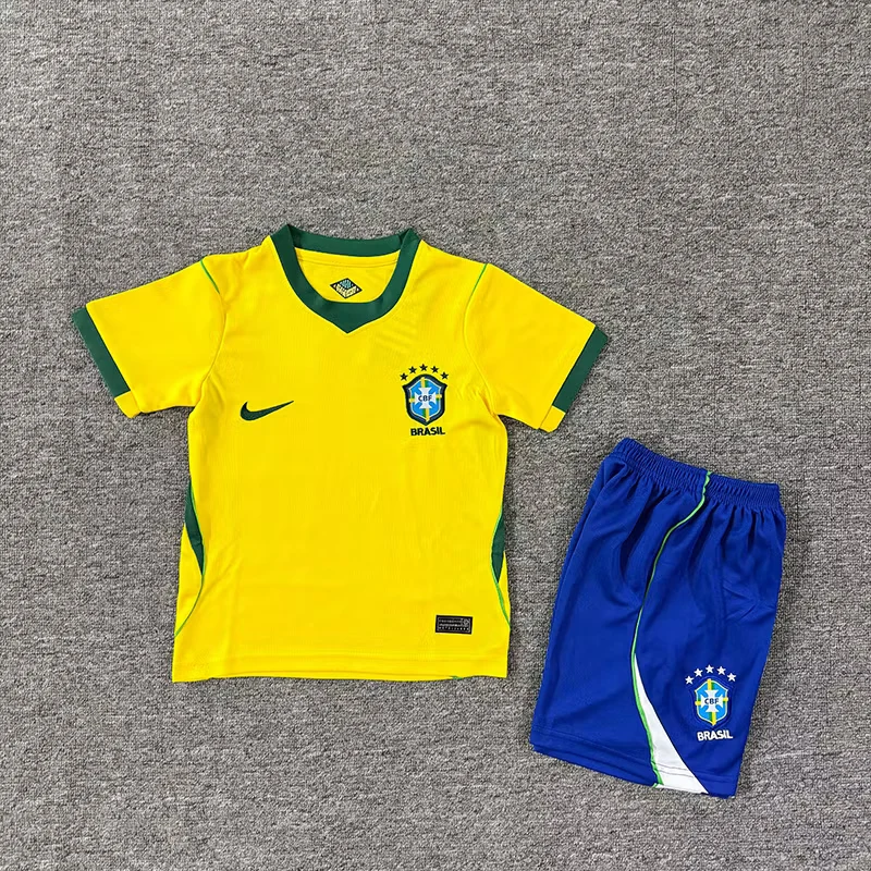 2026-27 Brazil Home Jersey - Children's Size