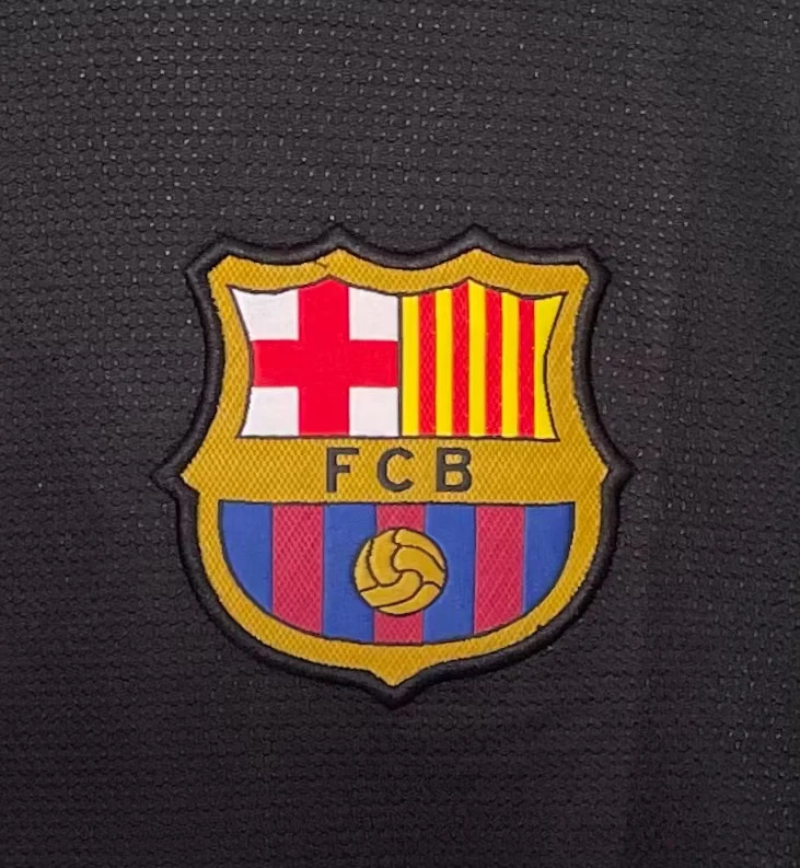 2013-14 Barcelona Second Away Retro Jersey view 7
