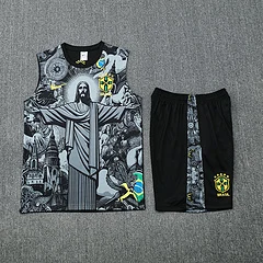 2025-26 Brazil vest training jersey view 25