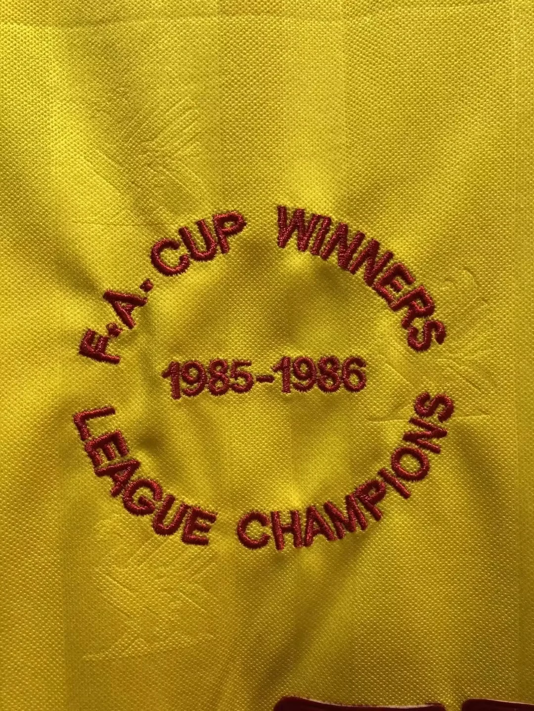 1985-86 Liverpool Away Retro Shirt view 6