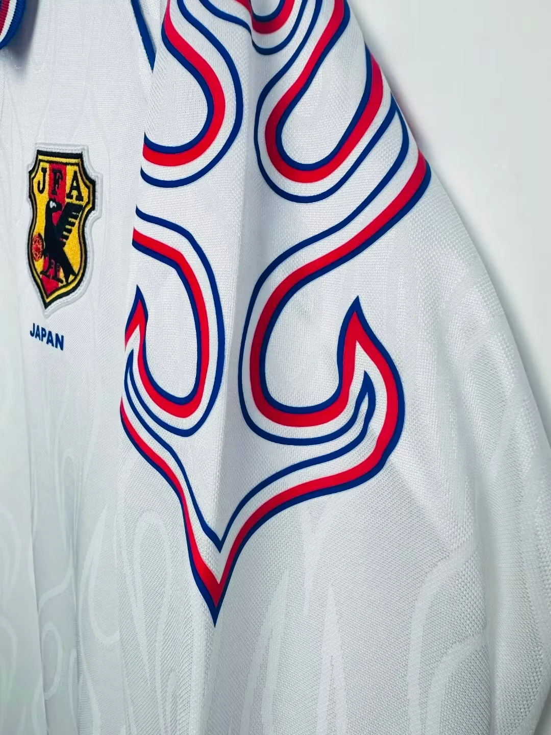 1998 Japan Away Long Sleeve Retro Jersey view 3