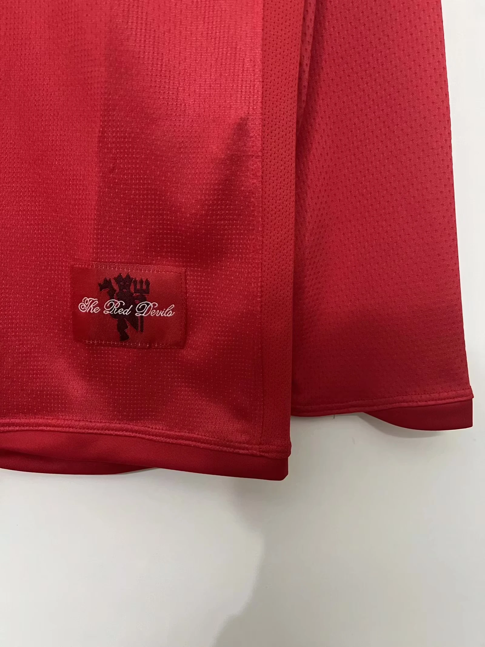 2007-08 Manchester United Home Long Sleeve Retro Shirt - Champions League Edition view 5