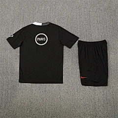 2025-26 Paris Saint-Germain Black T90 Short Sleeve Training Jersey view 19