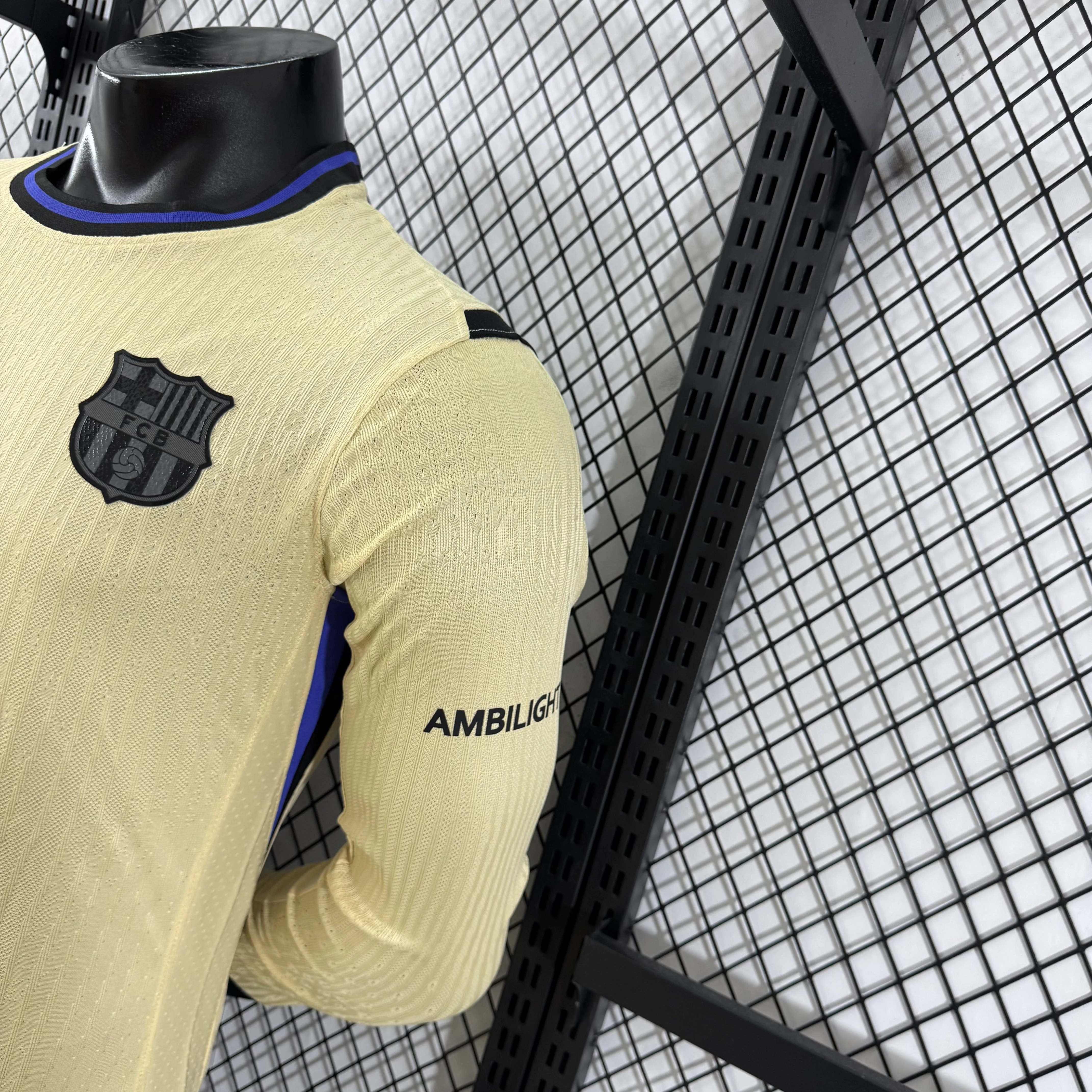 2025-26 Barcelona Away Long-Sleeve Jersey - Player Version view 7