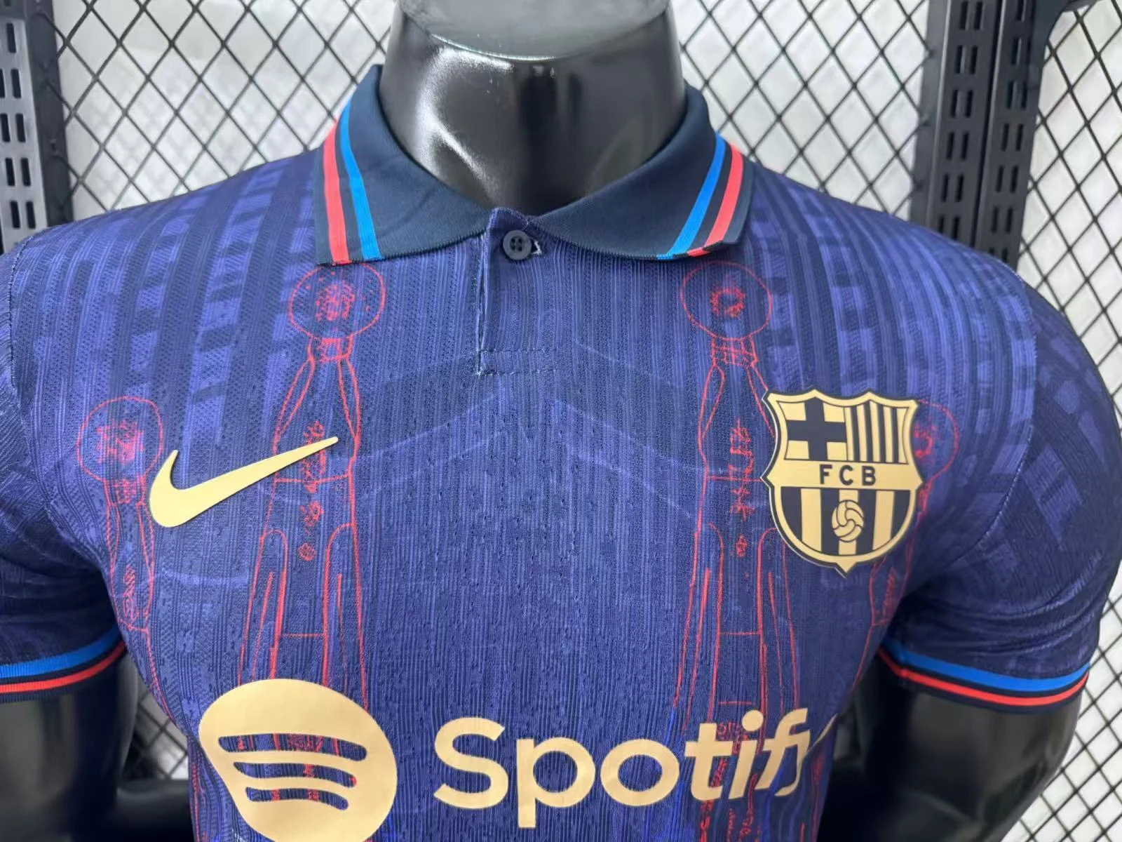 2025-26 Barcelona Special Edition Jersey – Player Version view 3