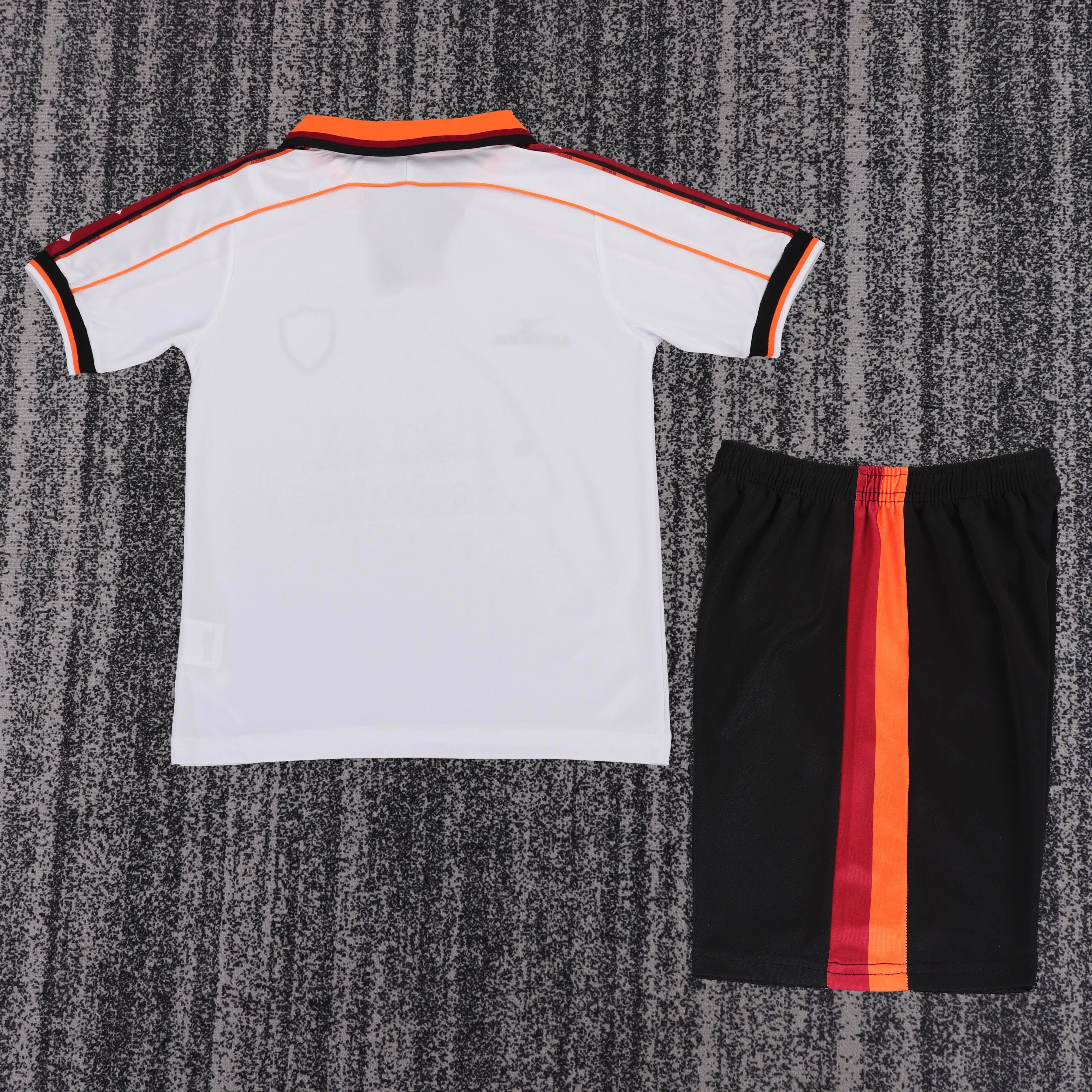 1998-99 Roma Away Retro Jersey - Children's Size view 2