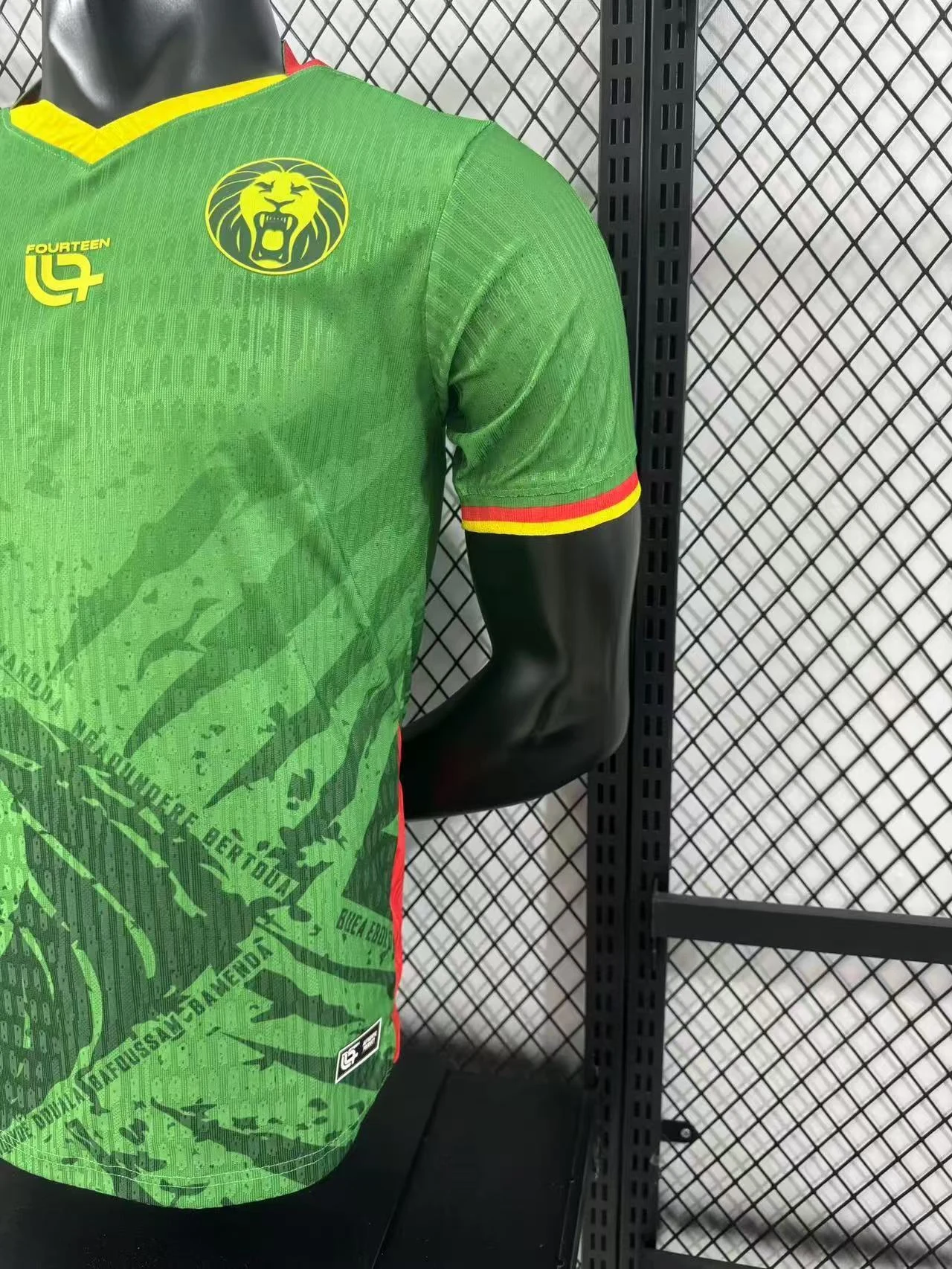 2025-26 Cameroon Home Jersey – Player Version view 7