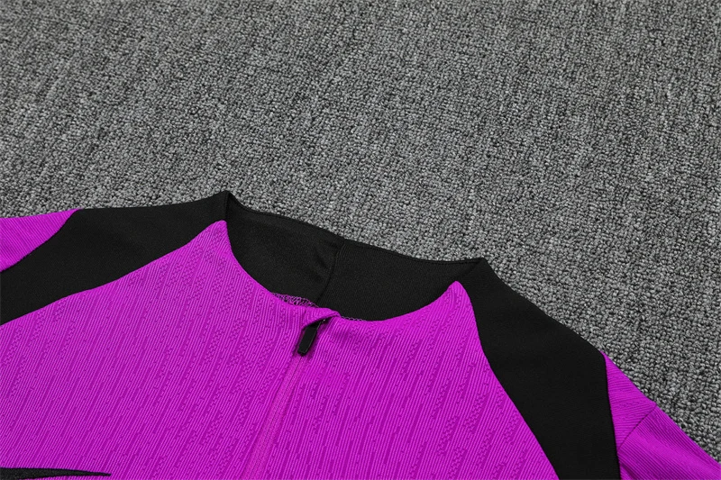 2025-26 England Purple Half-Zip Training Jersey view 5