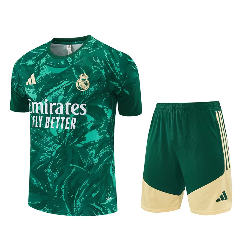 2026-27 Real Madrid Green Short-Sleeve Training Jersey view 15