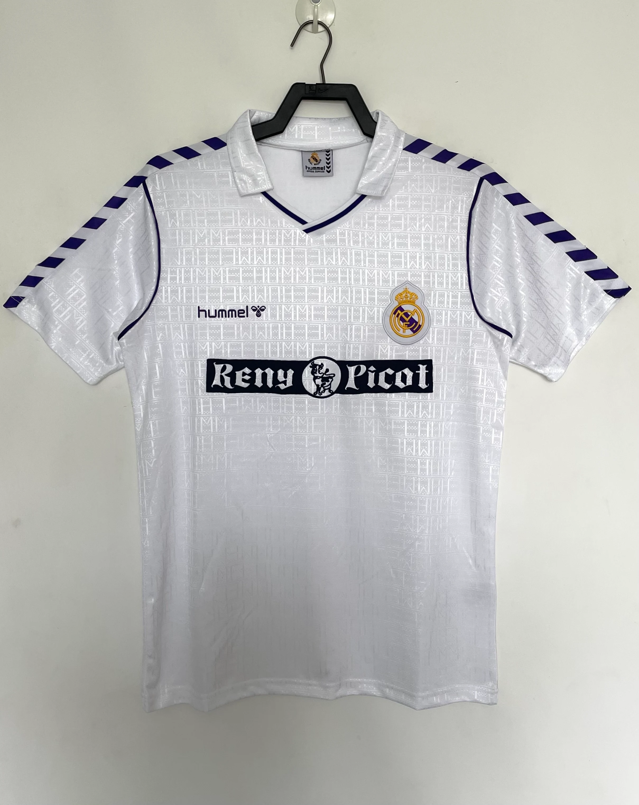 1988–90 Real Madrid Retro Home Jersey