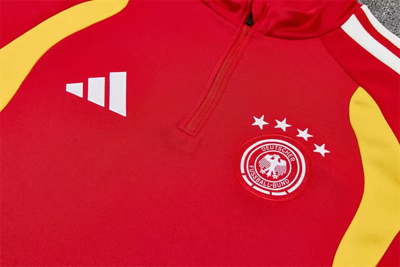 2026-27 Germany Red Half-Zip Training Jersey view 5