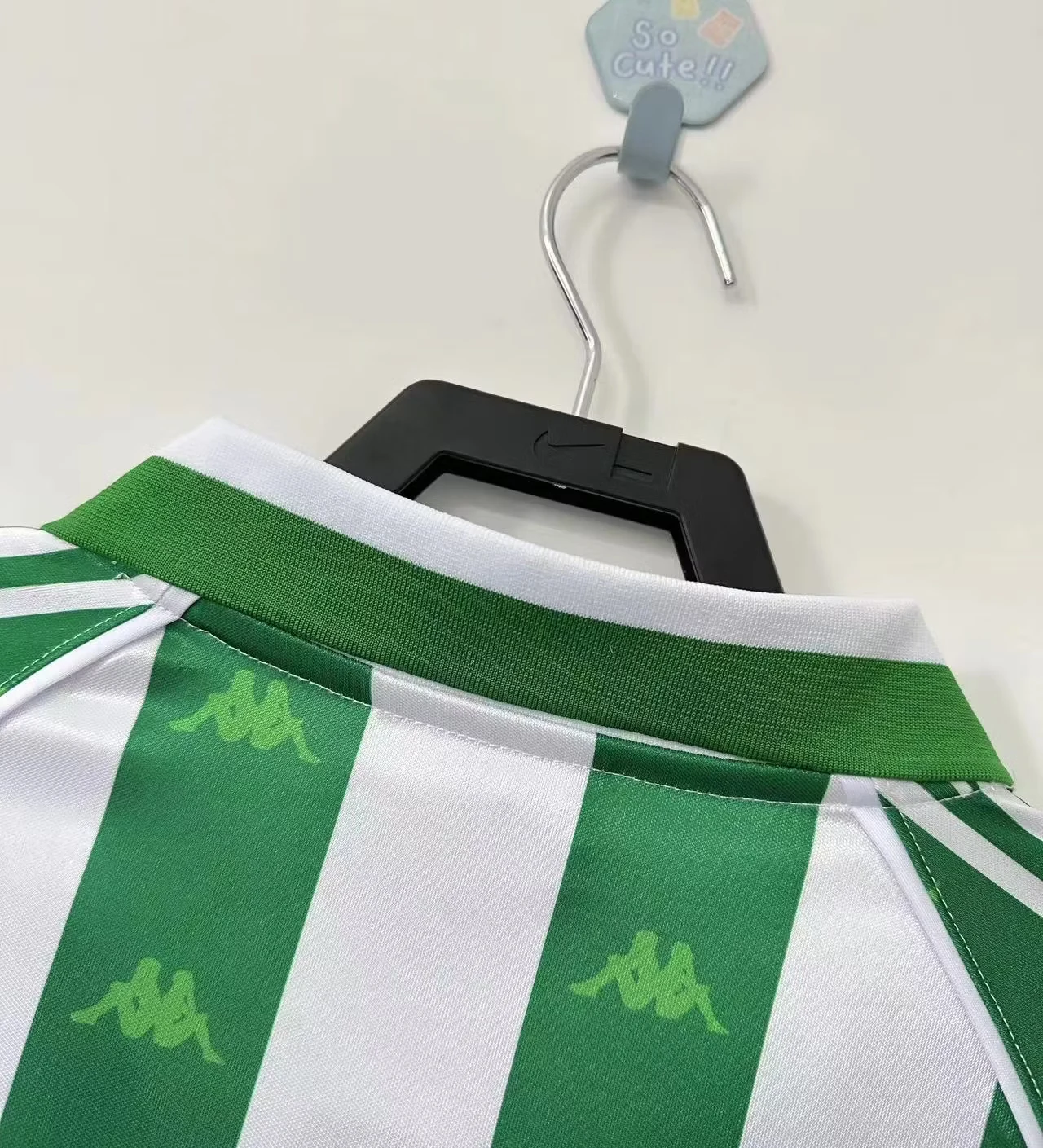 1995-97 Real Betis Home Long Sleeve Retro Shirt - No Ads view 4