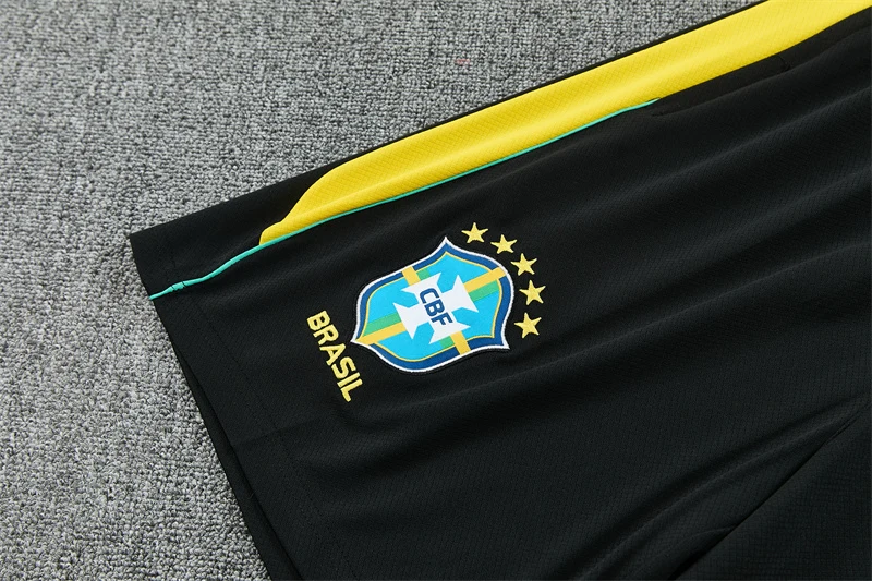 2026-27 Brazil Jordan Light Green Short-Sleeve Training Jersey view 9