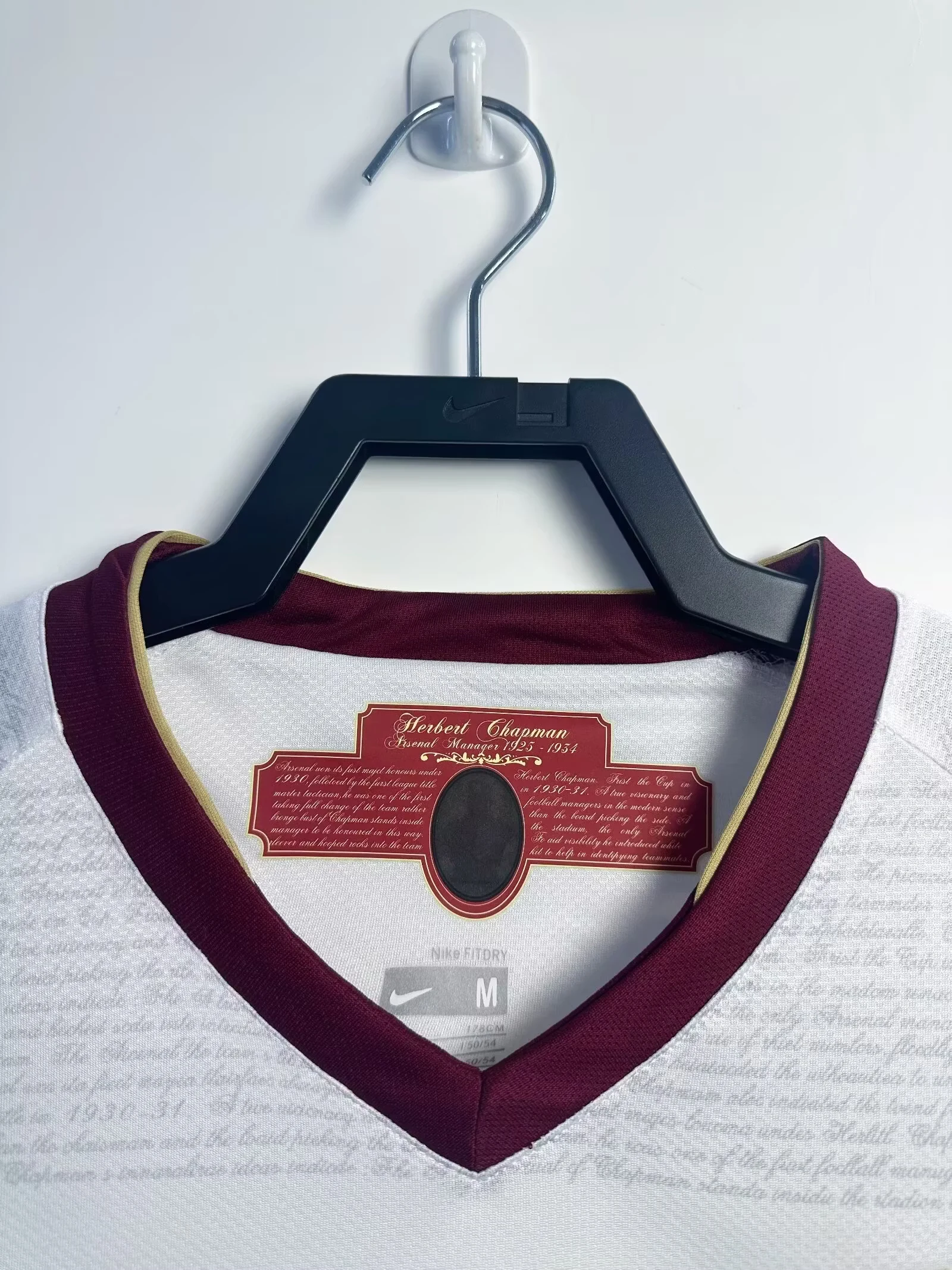 2007-08 Arsenal Away Retro Shirt view 8