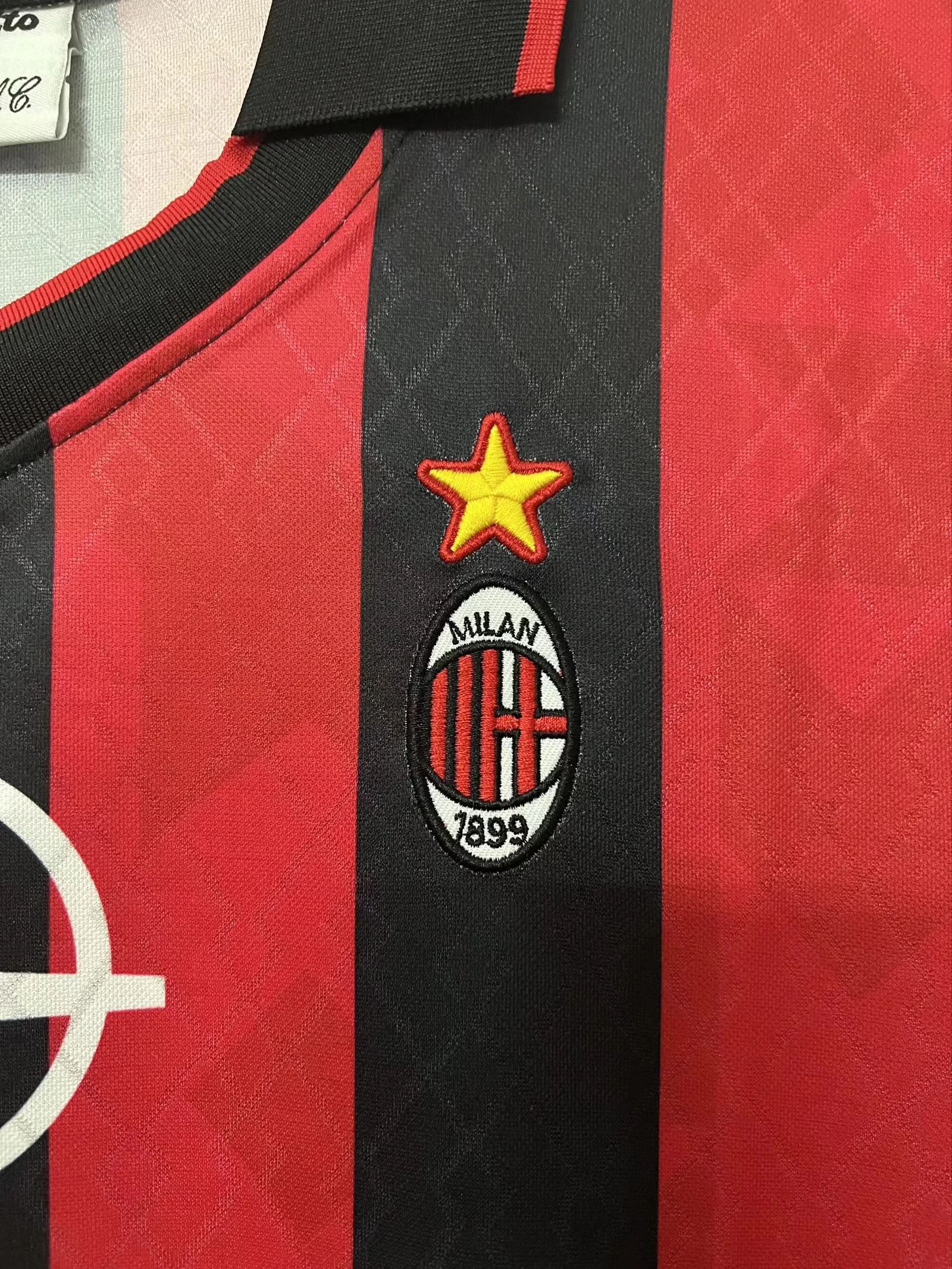 1995-96 AC Home Retro Jersey view 4