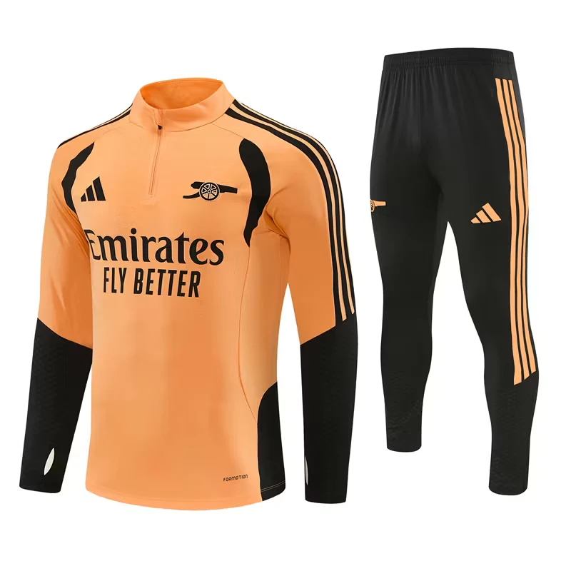 2026-27 Arsenal Orange Half-Zip Training Jersey view 16
