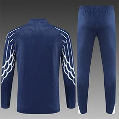2025-26 Paris Royal Blue [Champions League Edition] Half-Drawn Training Jersey view 2