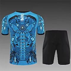 2025-26 Napoli Light Blue Short Sleeve Training Jersey view 2