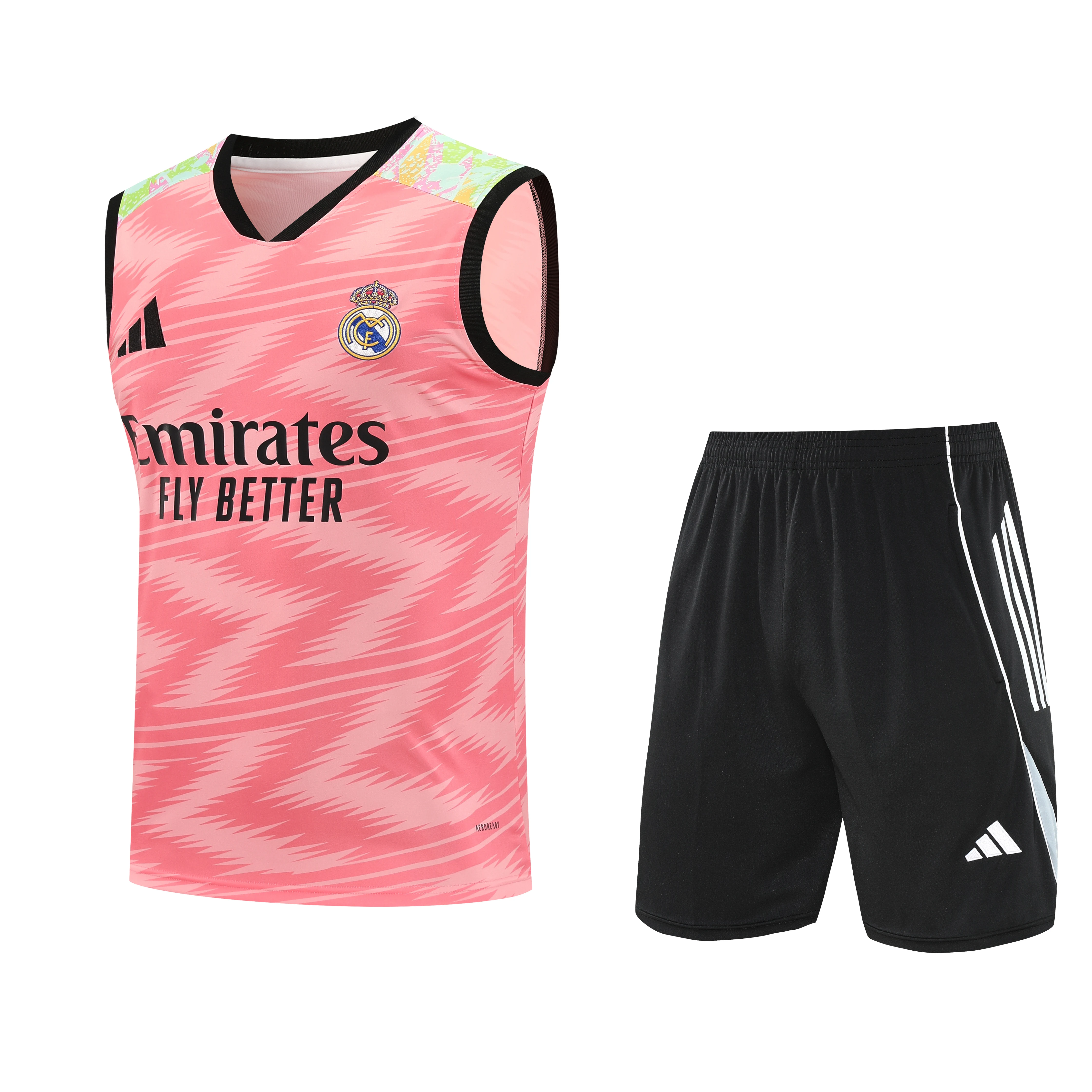 2025-26 Real Madrid Training Vest Jersey view 3