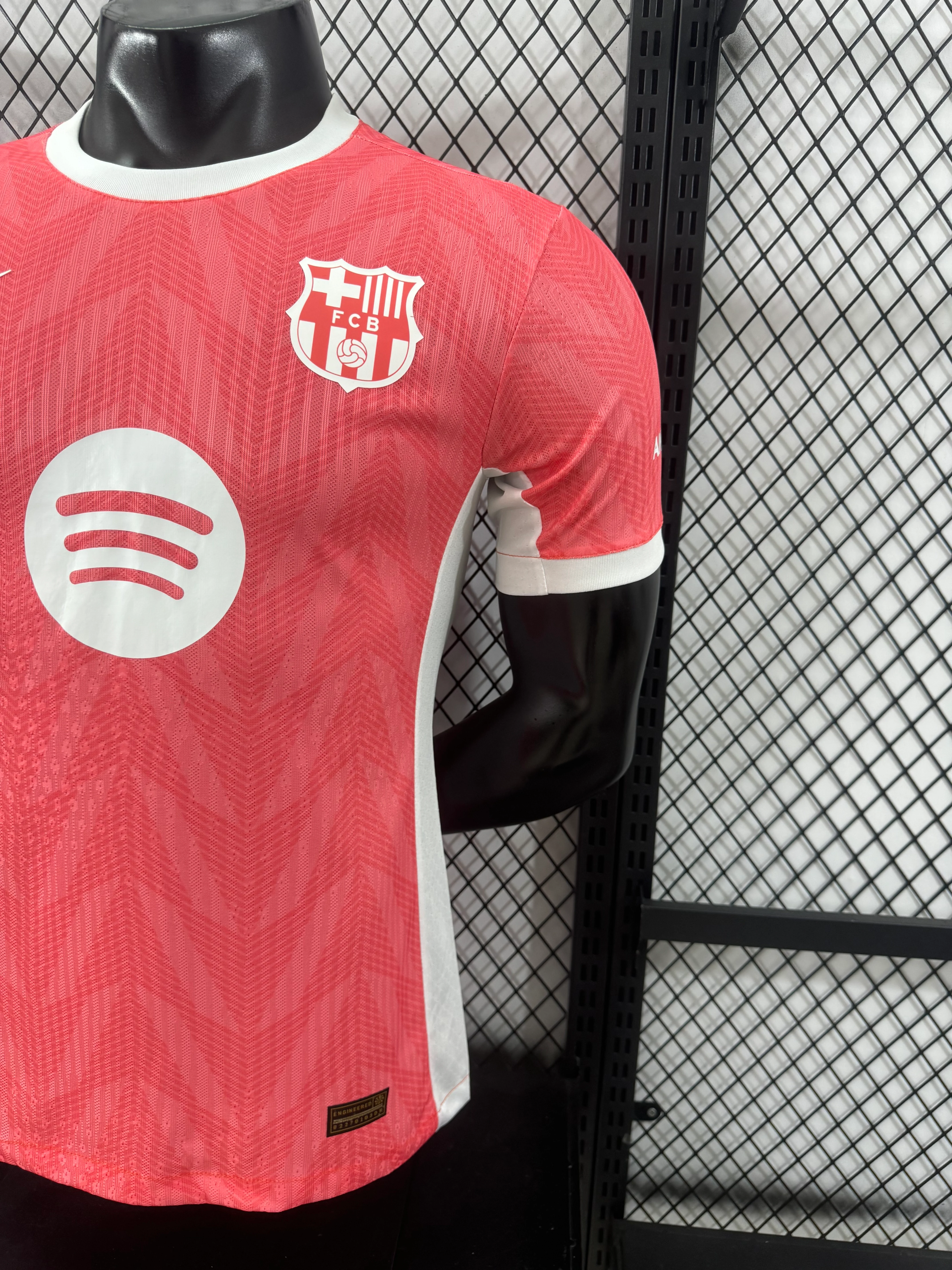 2025-26 Barcelona Special Pink Edition Jersey – Player Version view 10