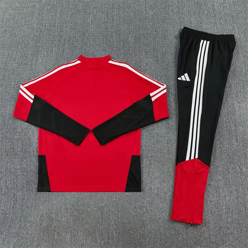 2026-27 Germany Red Half-Zip Training Jersey view 11