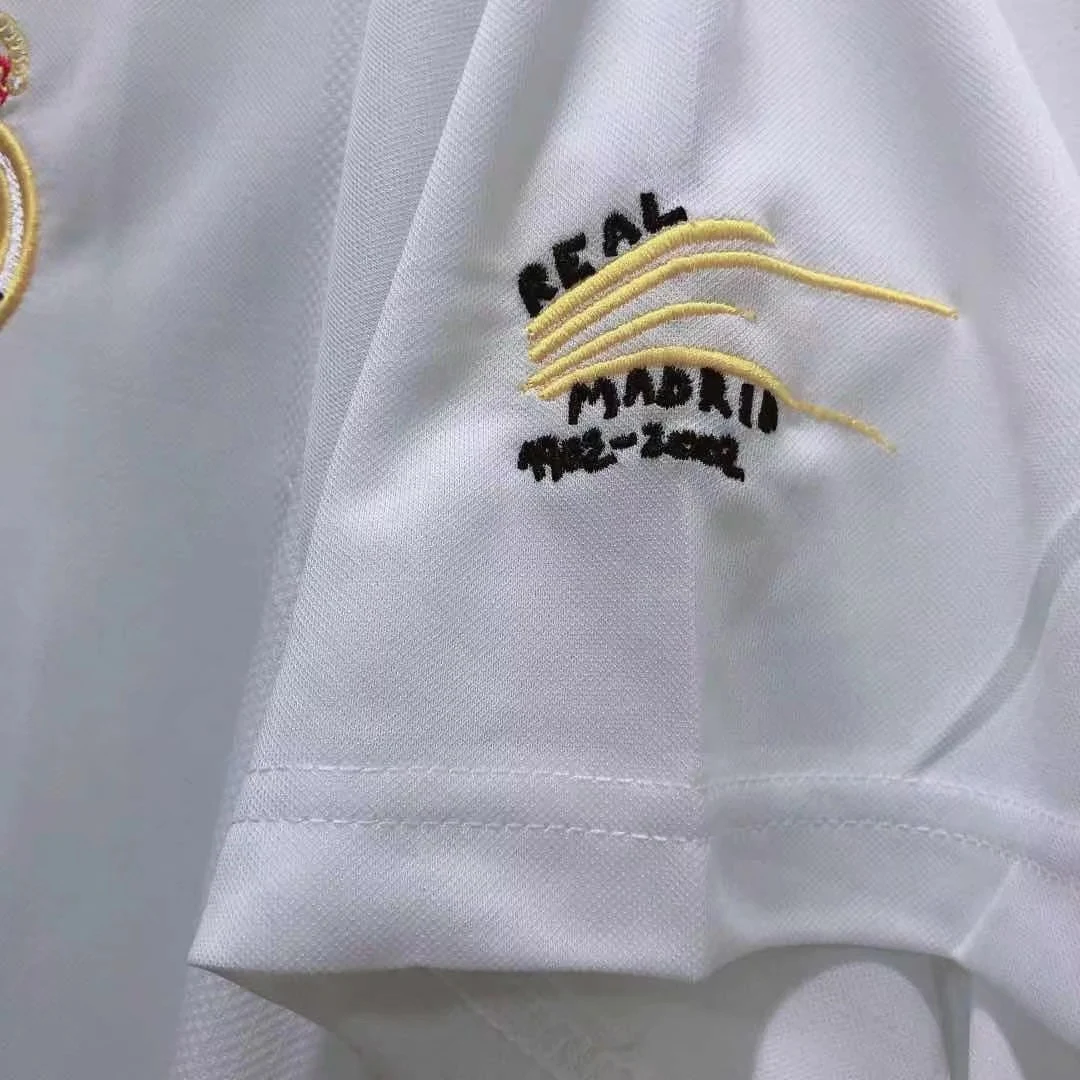 2002-03 Real Madrid Home Retro Jersey - Champions League Edition view 4