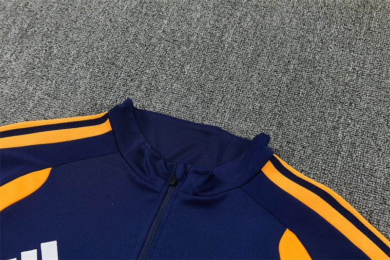 2026-27 Real Madrid Royal Blue Half-Zip Training Jersey view 11