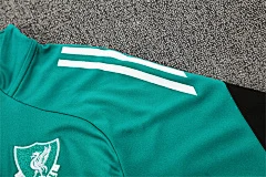2025-26 Liverpool Green Half-Drawn Training Jersey view 14