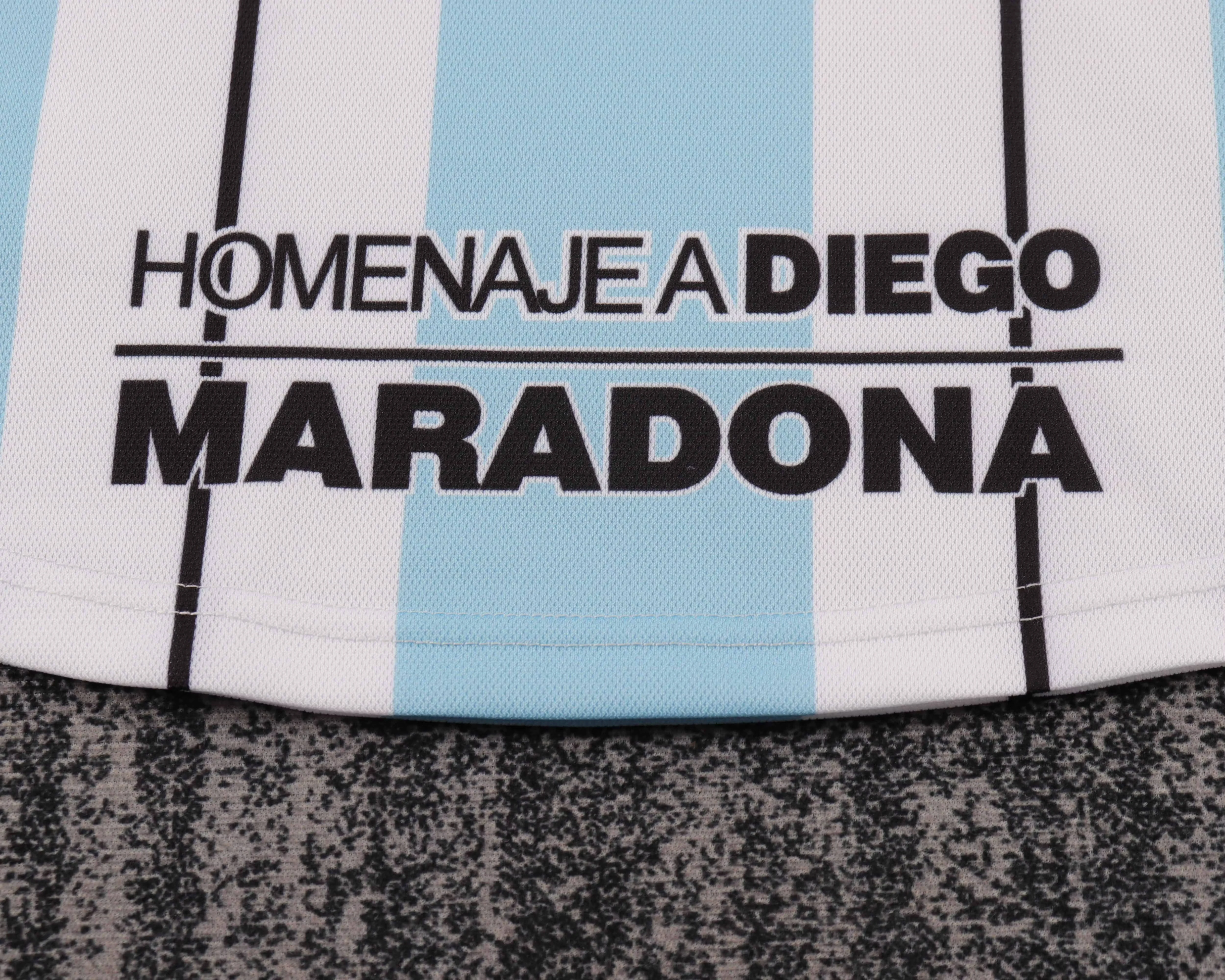 2001 Argentina Maradona Commemorative Edition Retro Shirt - Kids Size view 8