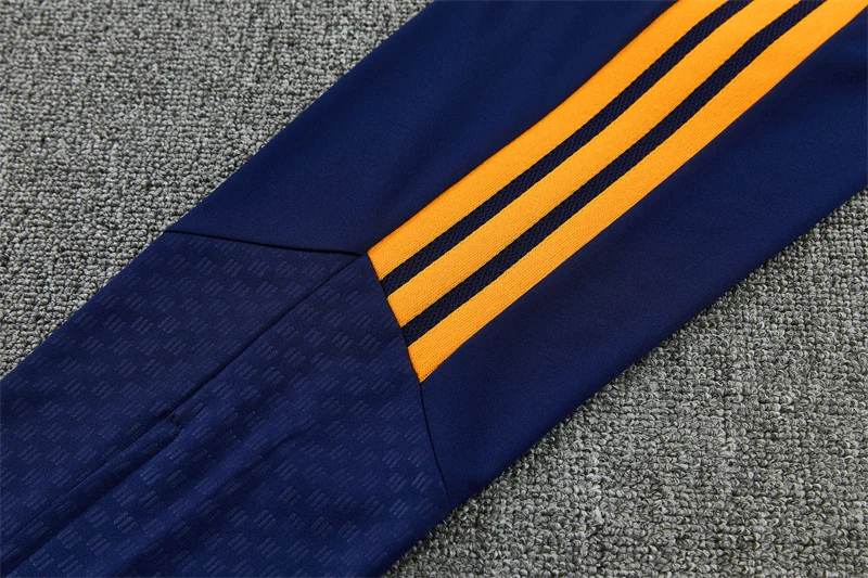 2026-27 Real Madrid Royal Blue Half-Zip Training Jersey view 8