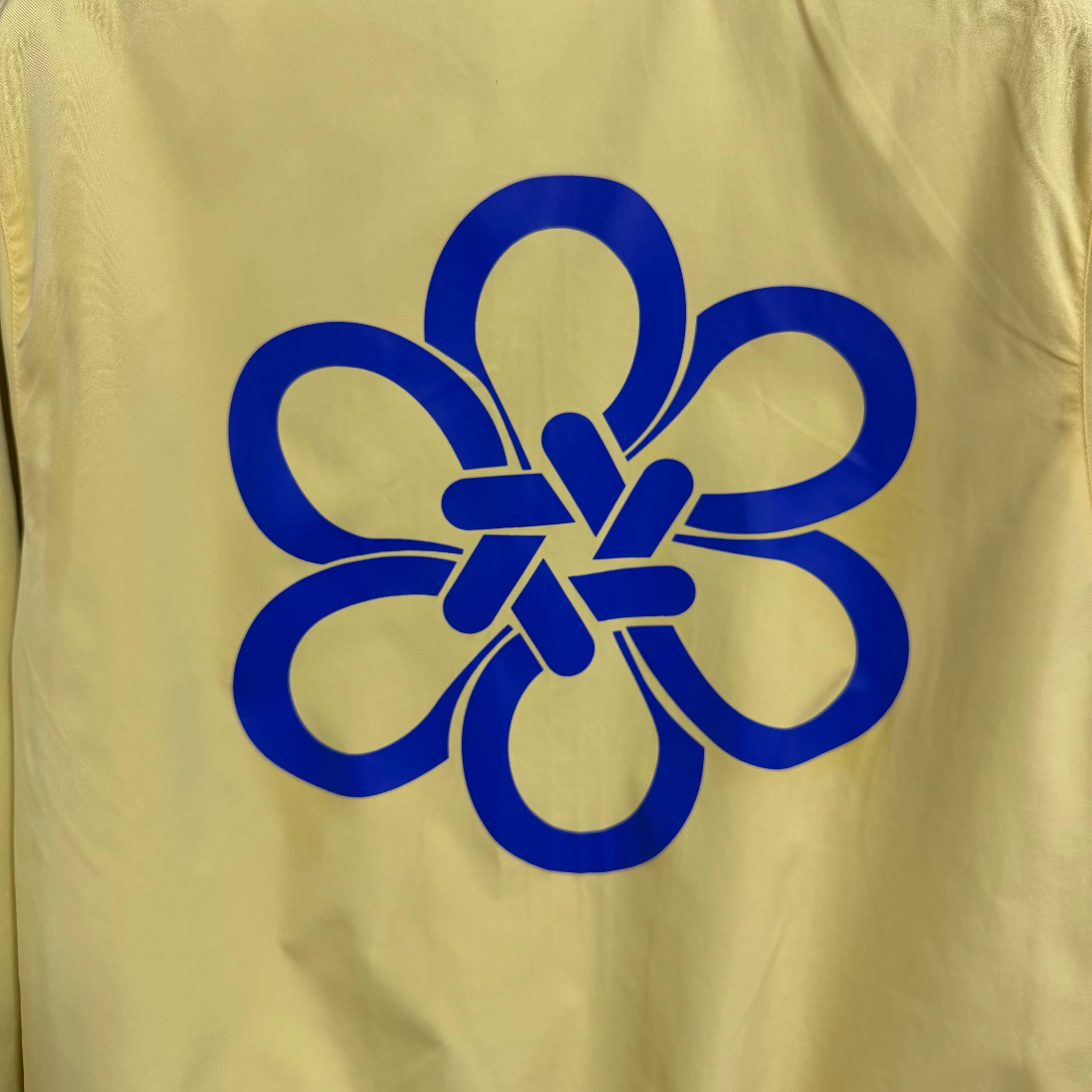 2025-26 Real Madrid Blue and Yellow Reversible Windbreaker Jacket view 6