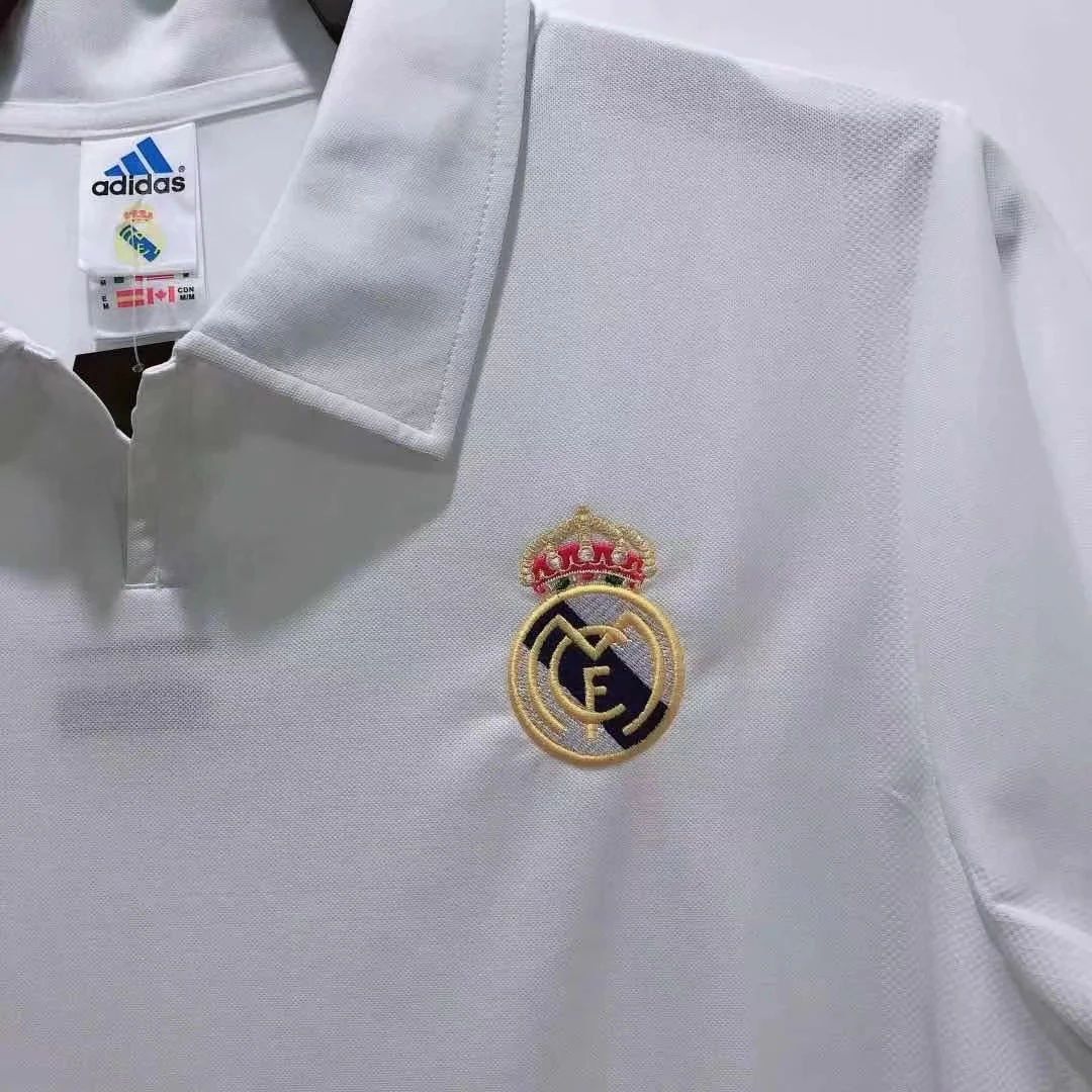 2002-03 Real Madrid Home Retro Jersey - Champions League Edition view 8