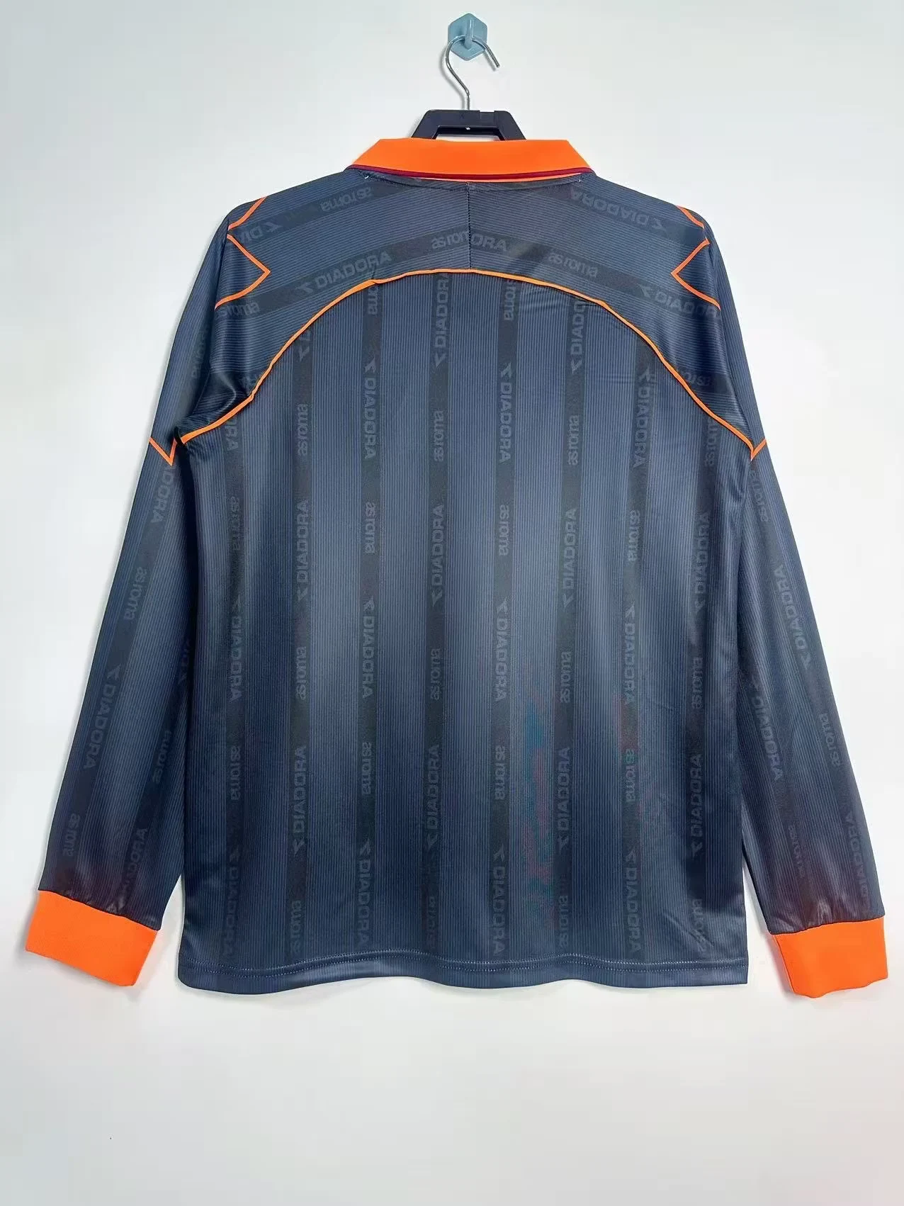 1999-00 Roma Away II Retro Long-Sleeve Jersey view 2
