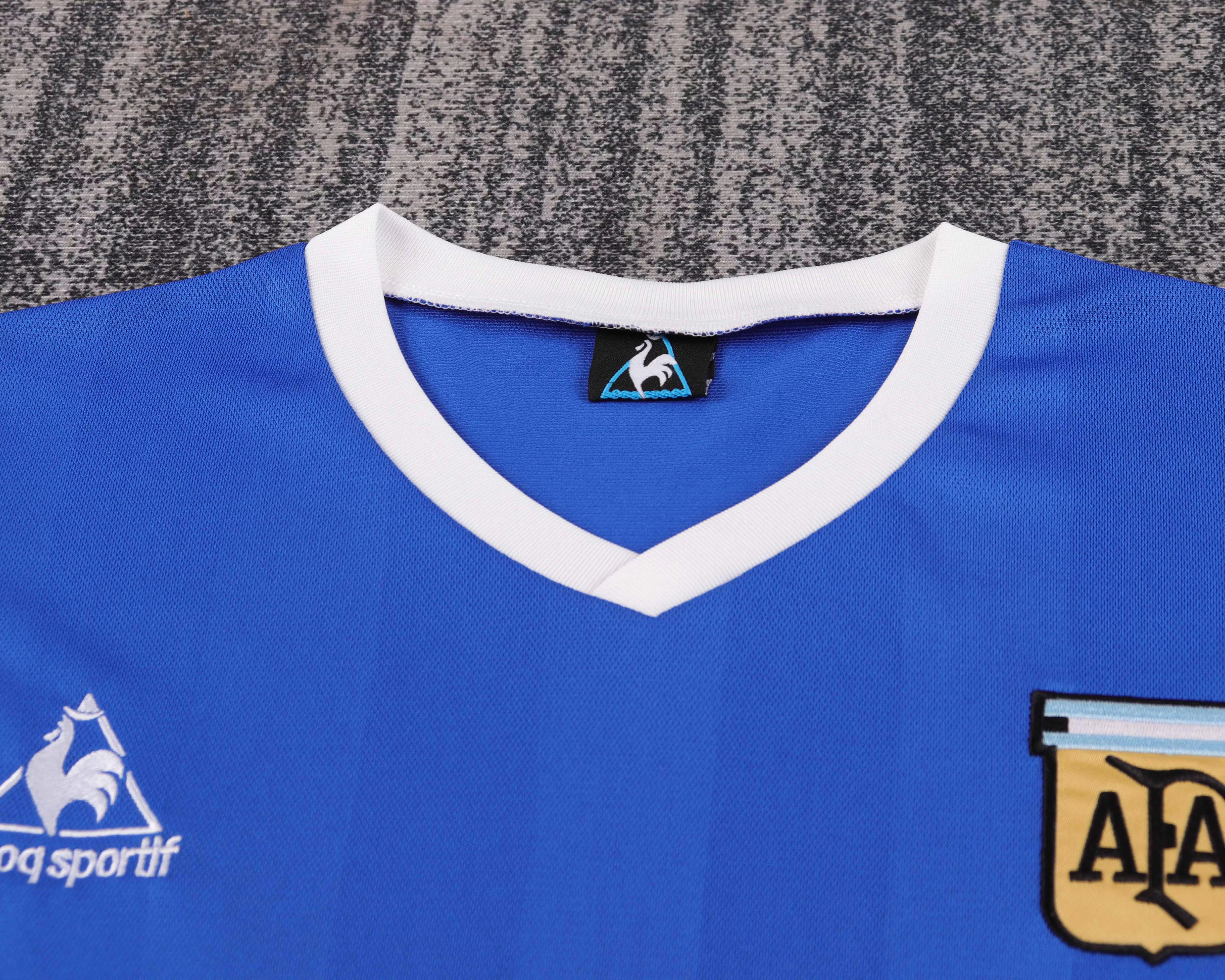 1986 Argentina Away Retro Shirt - Kids Sizes view 8