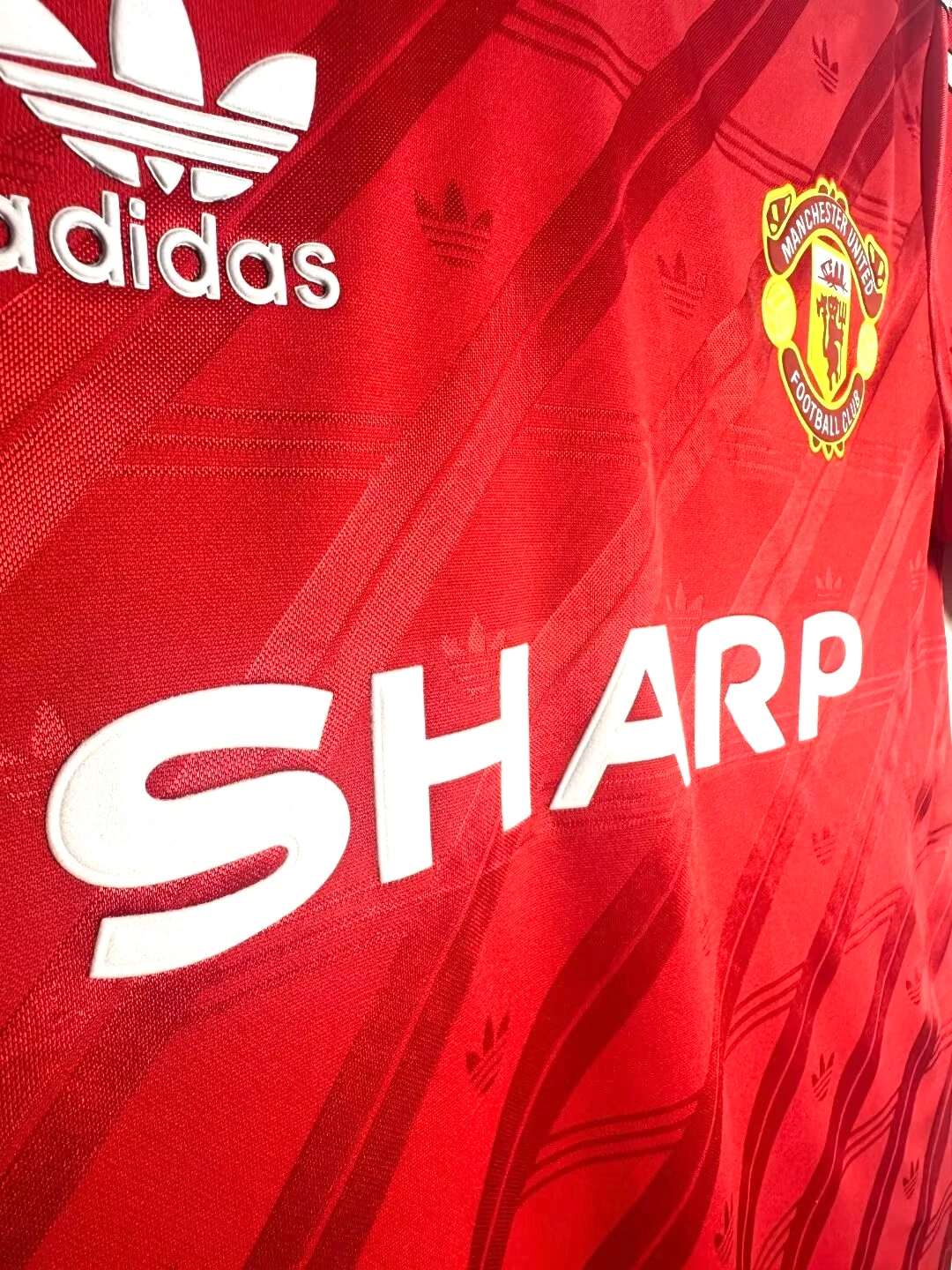 1986-88 Manchester United Home Retro Shirt view 4