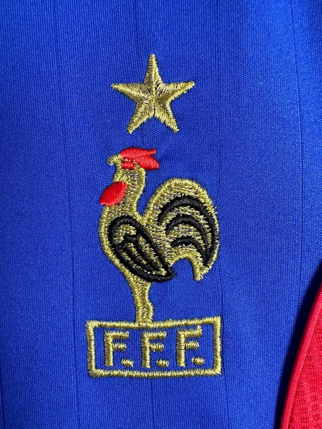 2006 France Home Retro Jersey view 7